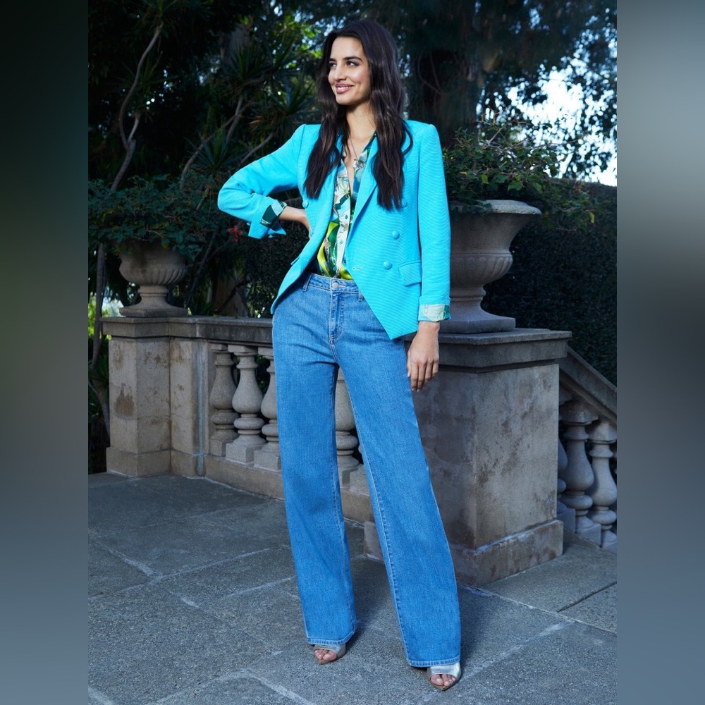 NWT L'Agence Kenzie Double Breasted Blazer